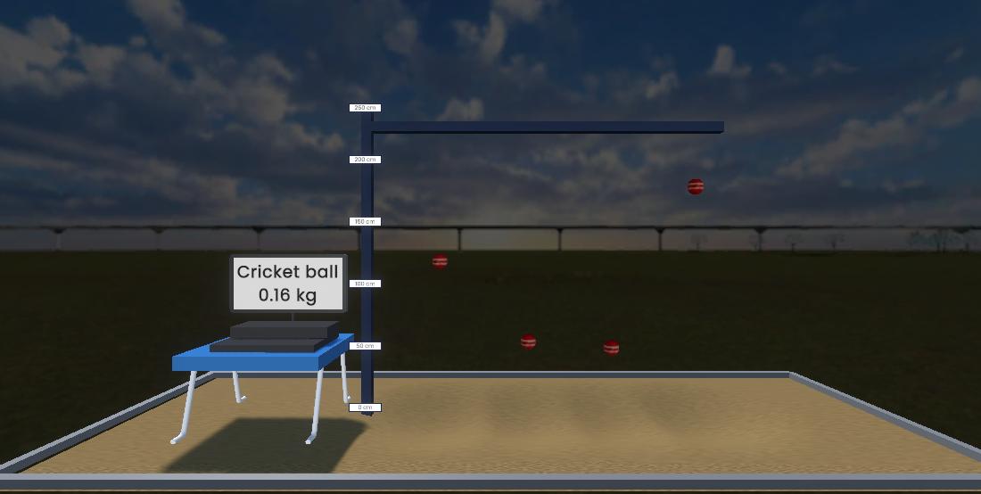 Gravitational Potential Energy and Drop Height