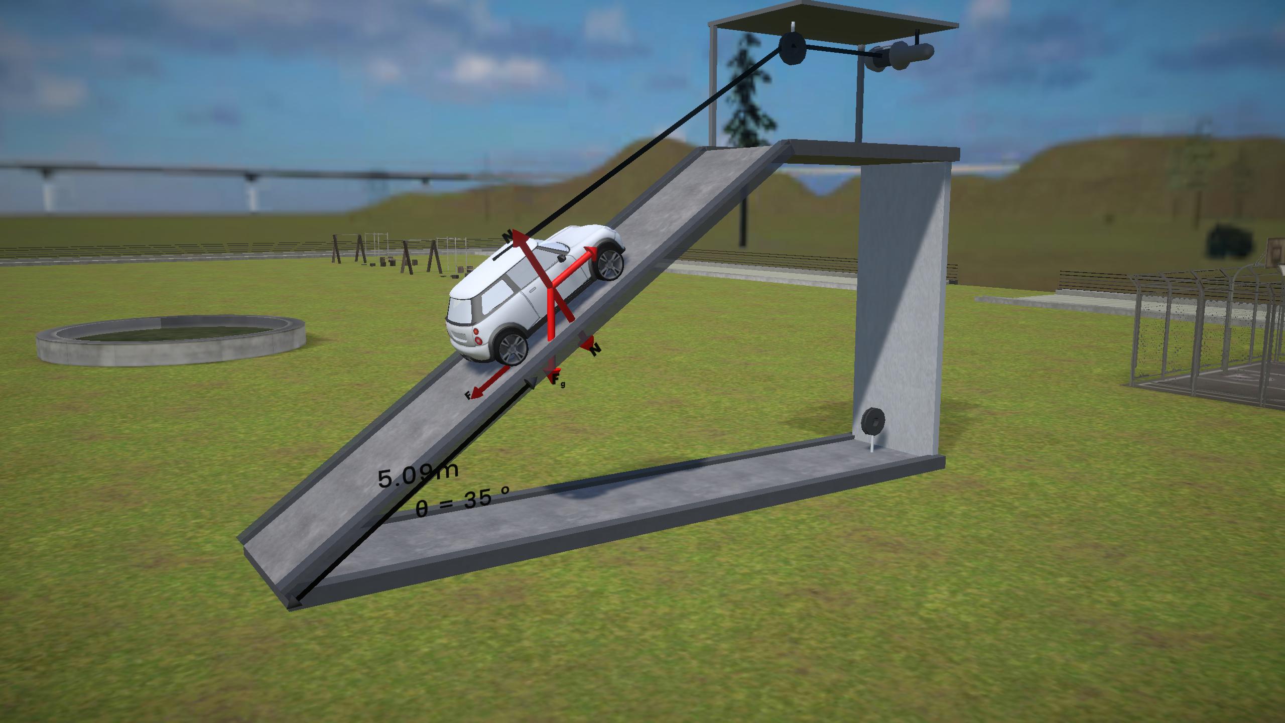 Work done (By non -conservative force - Friction)